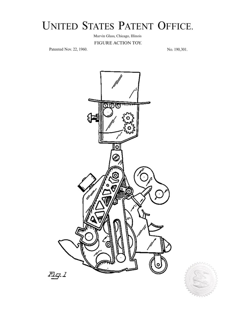 Toy Robot | 1960 Patent