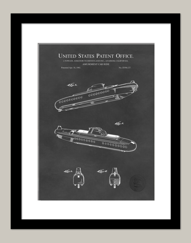 Submarine Ride | 1961 Disneyland Patent