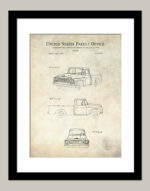 Pickup Truck Print - 1961 IHF Patent