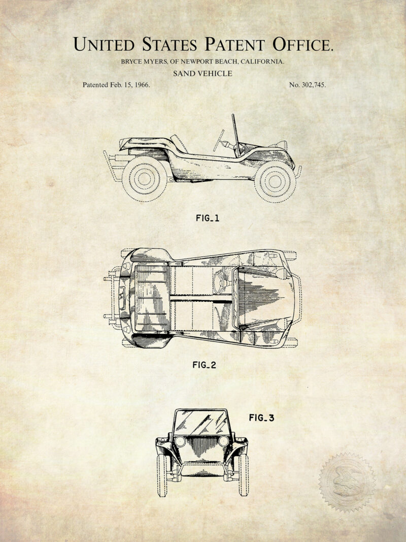 Dune Buggy | 1966 Patent