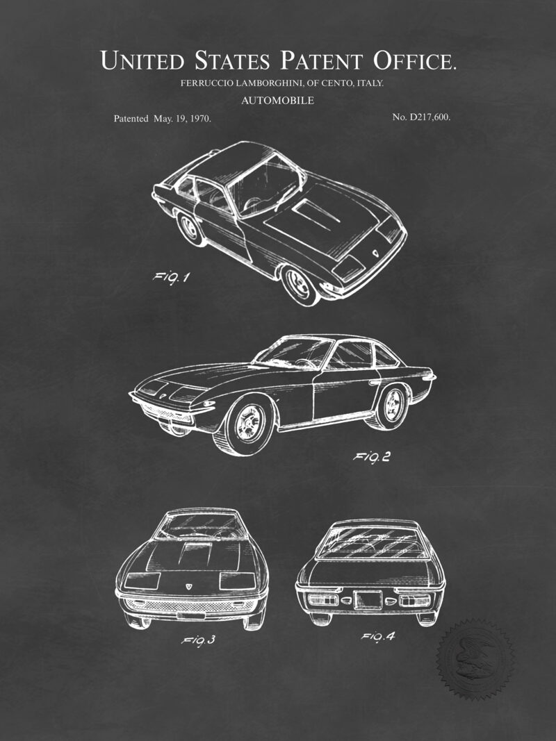 Lamborghini Islero | 1970 Patent