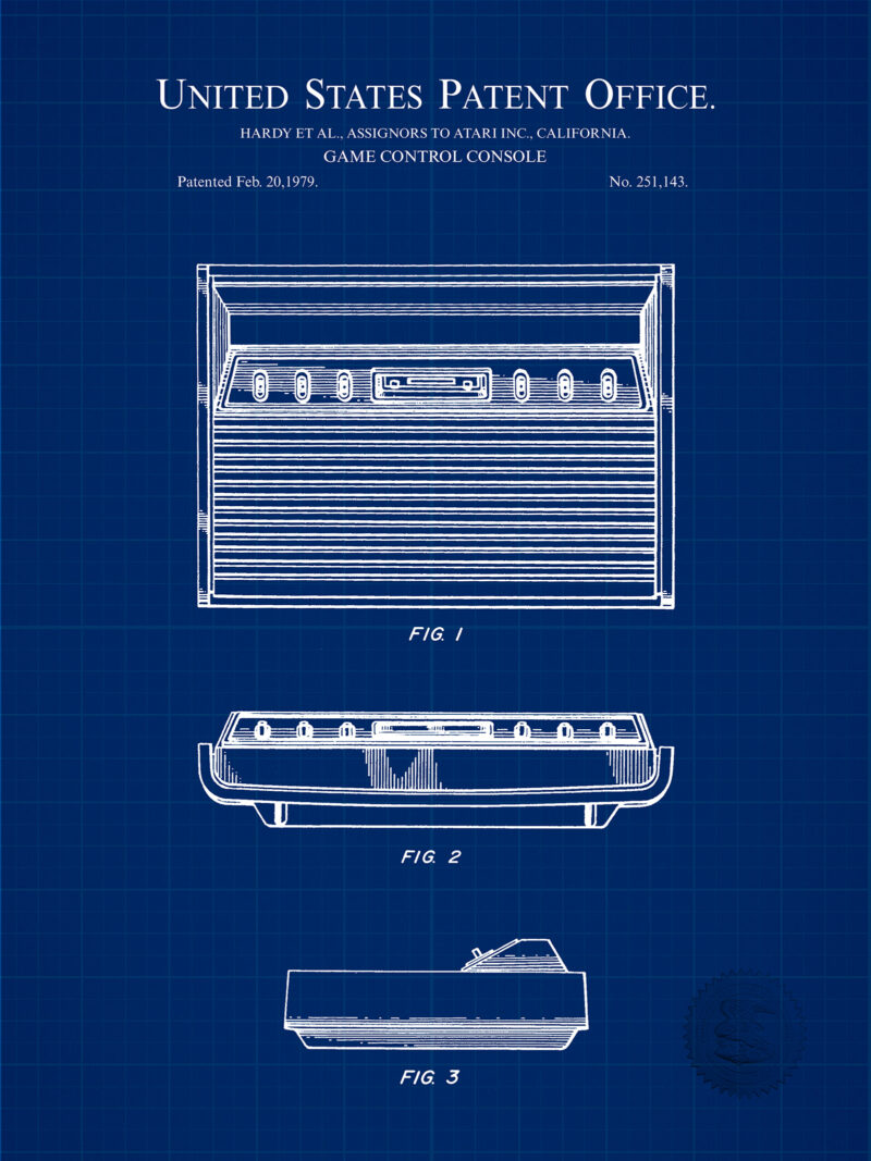 Vintage Video Game Design | 1979 Atari Patent