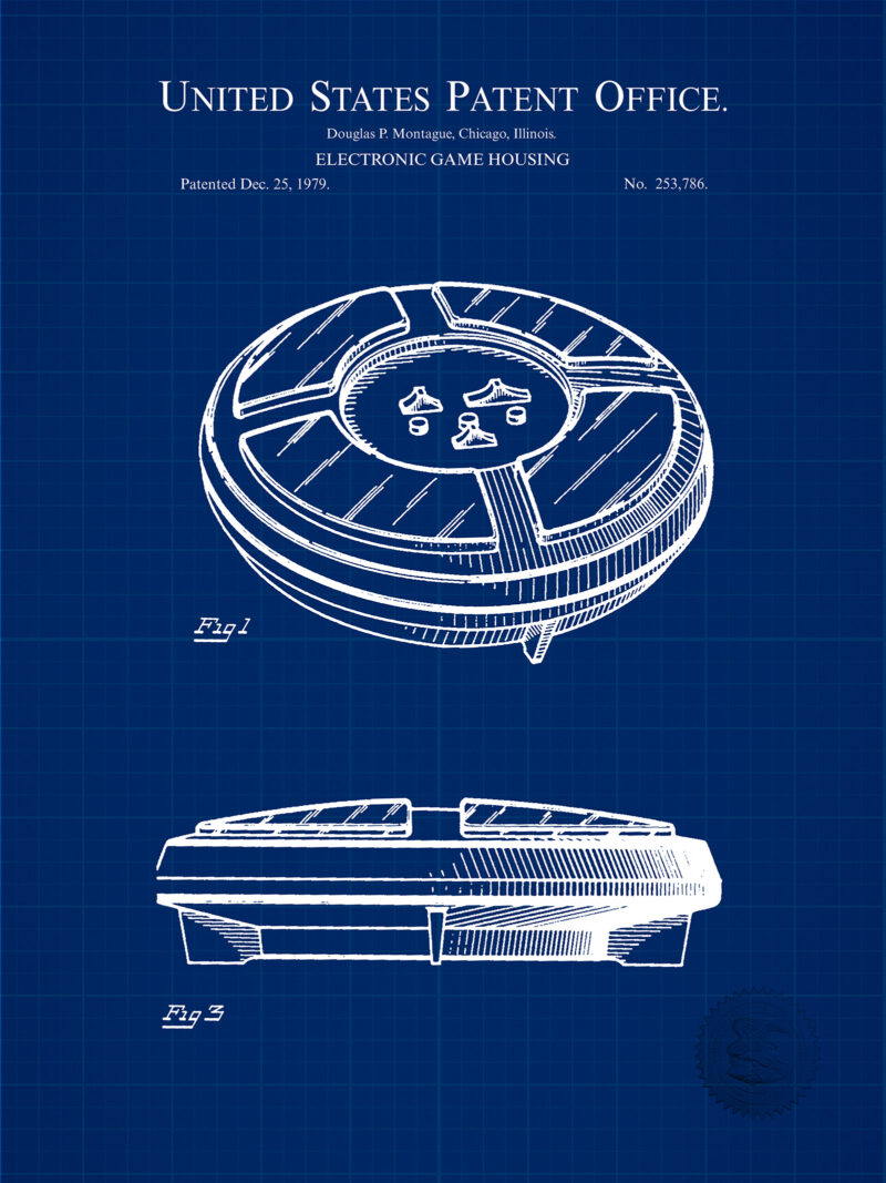 Memory Game Design | 1979 Patent Print