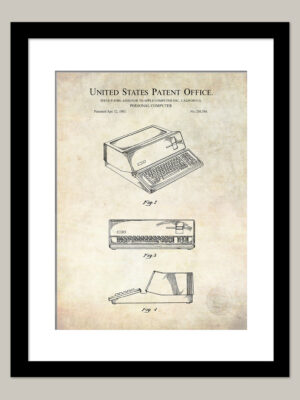 Vintage Computer Design | 1983 Apple Patent