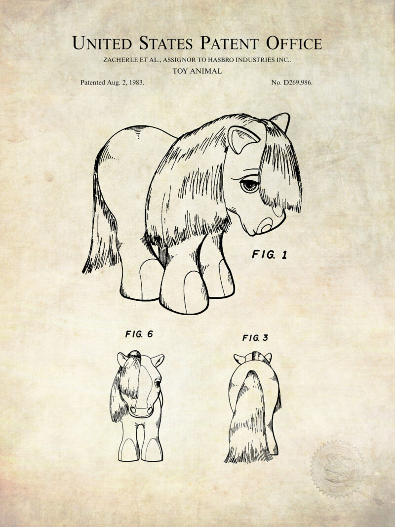 Animation favorite | 1983 Toy Pony Patent