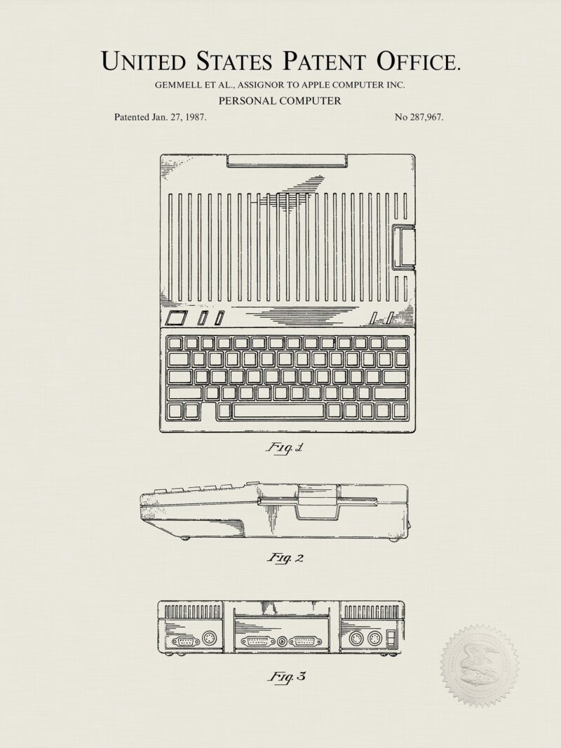 Computer Evolution | Apple Patent Prints