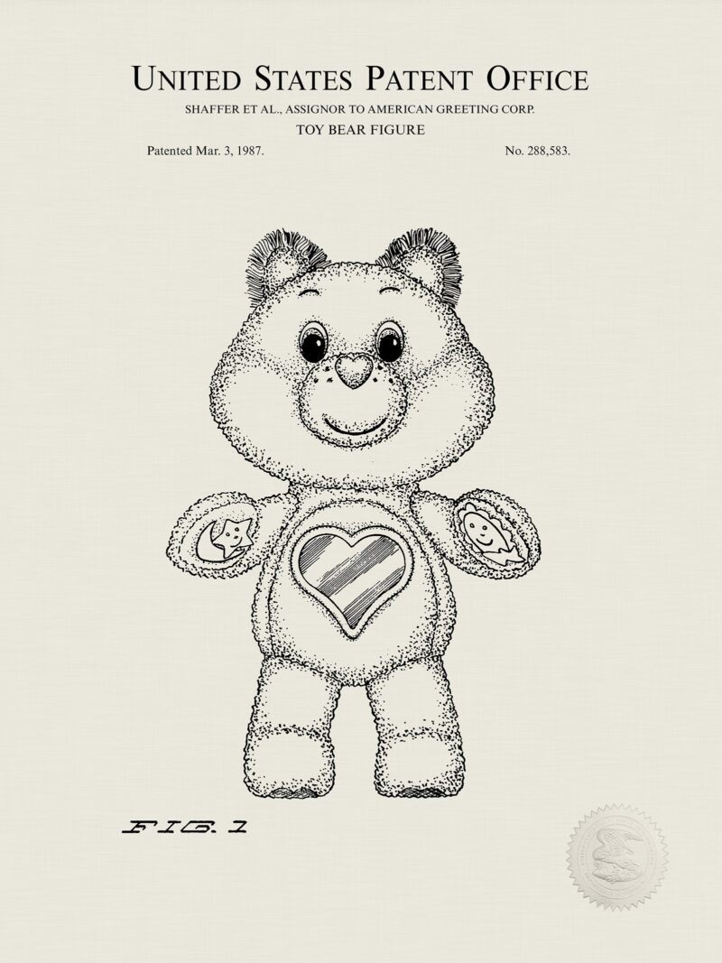 Toy Bear | 1987 Toy Figure Patent