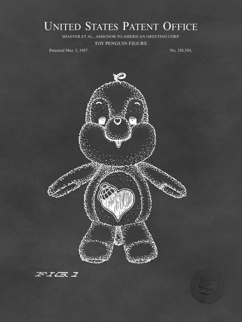 Penguin Figure | 1987 Toy Patent