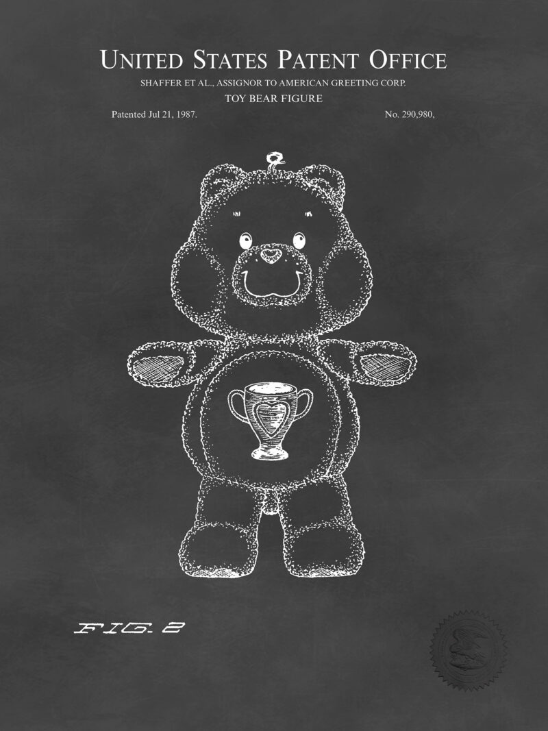 Toy Bear | 1987 Toy Figure Patent