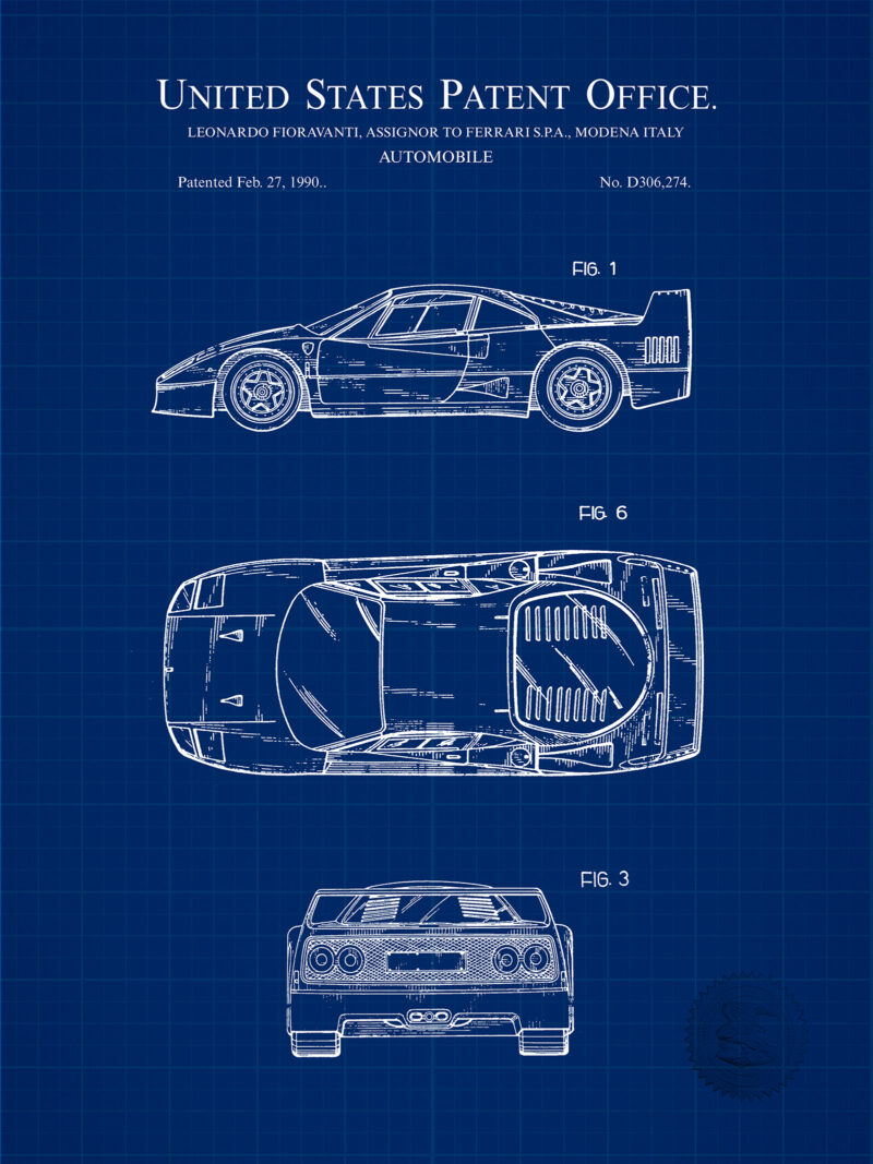 Classic Super Cars Patents