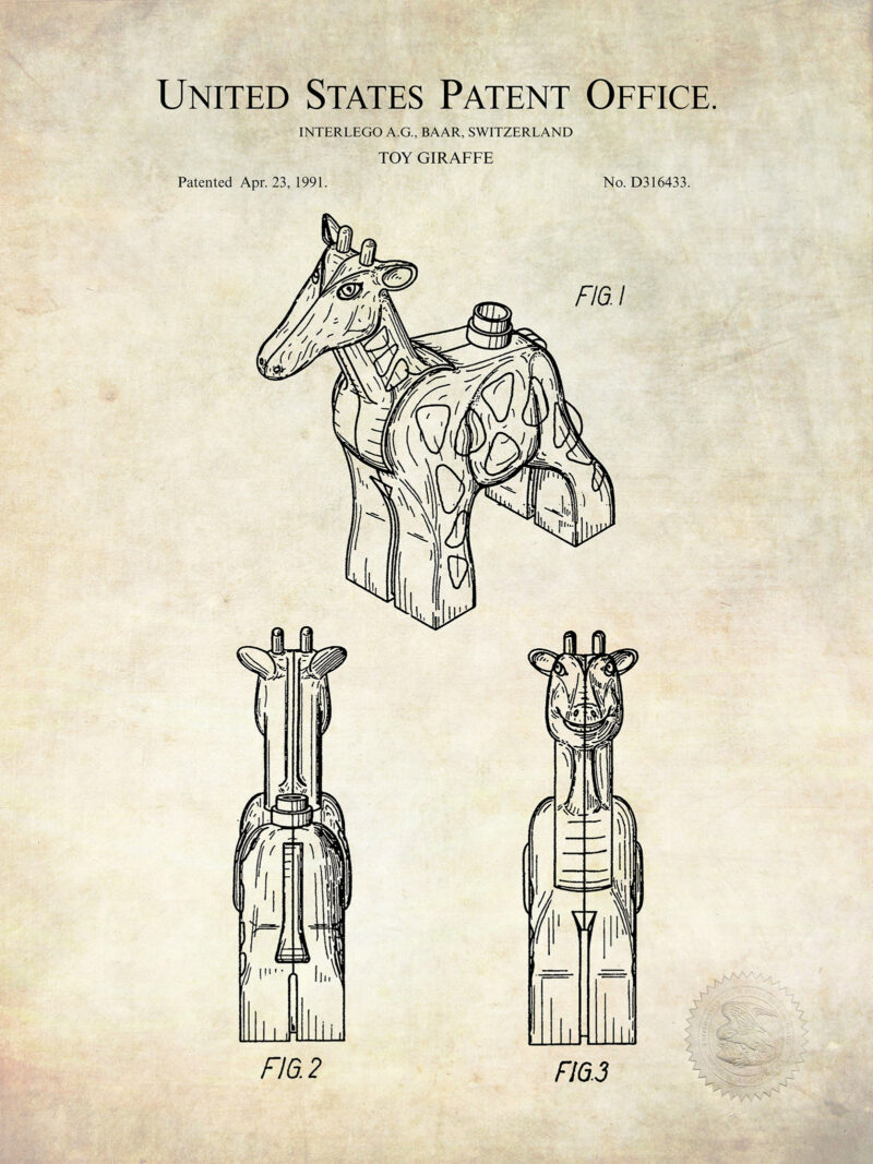 Building Block Animals | 1995 Patent Collection