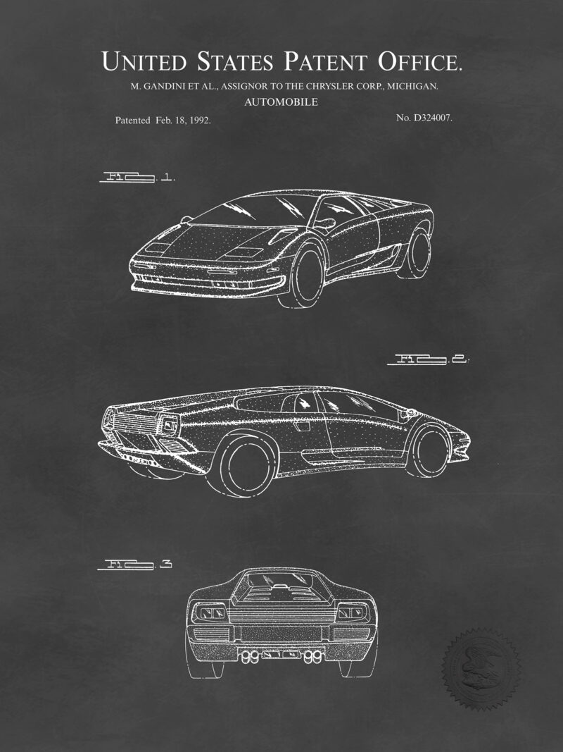 Lamborghini Diablo | 1999 Automobile Patent