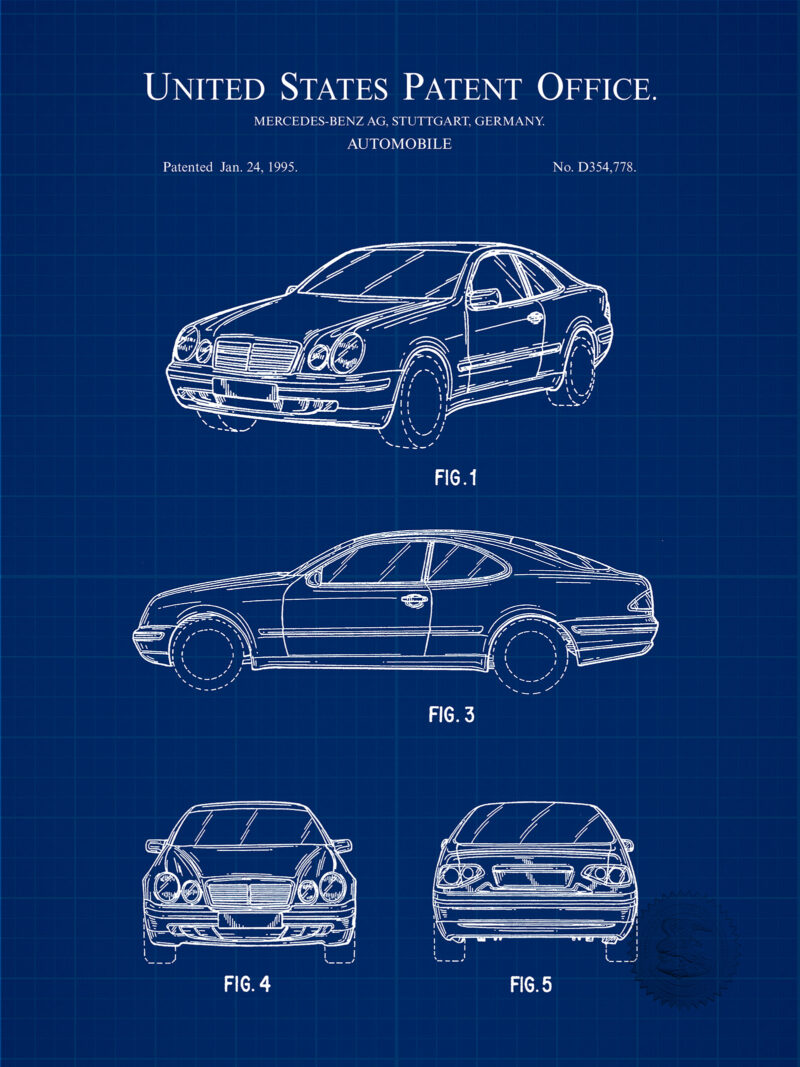 Mercedes 550 SL | 1995 Automobile Patent