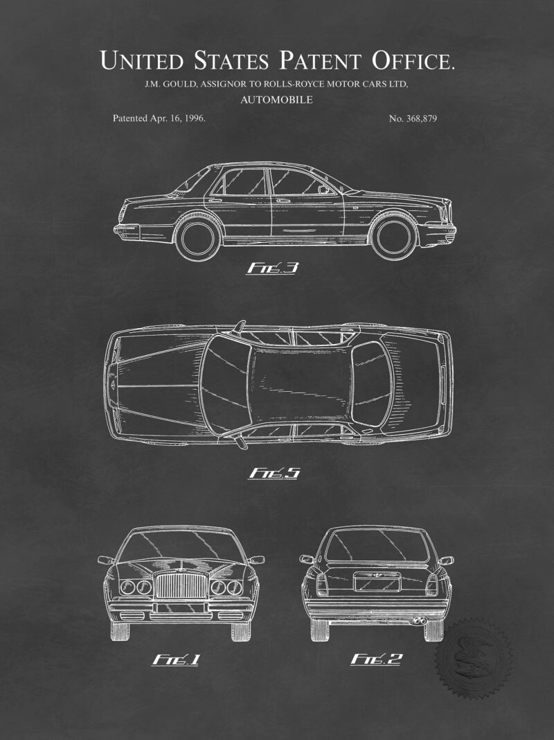 1996 Rolls-Royce Silver Spur Patent