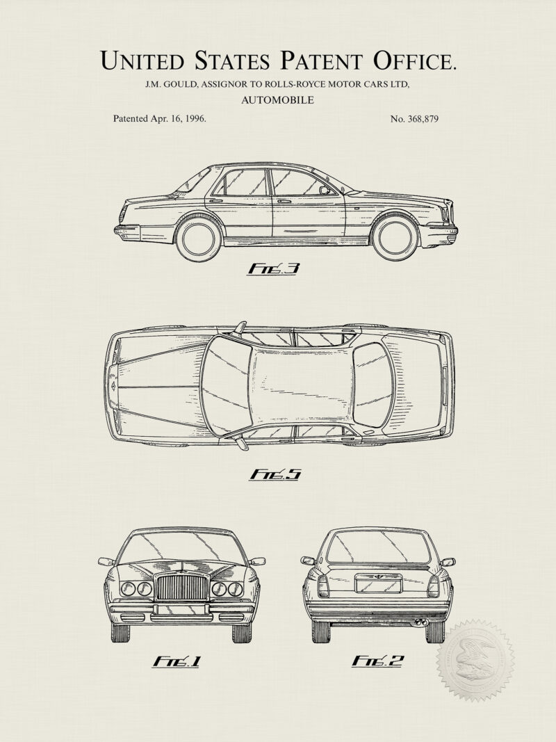 1996 Rolls-Royce Silver Spur Patent