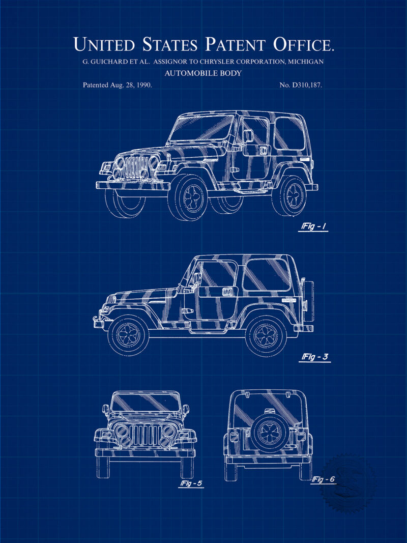 Chrysler Jeep | 1996 Patent