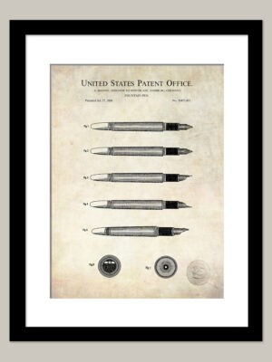 Fountain Pen Design | 2004 Montblanc Patent Print