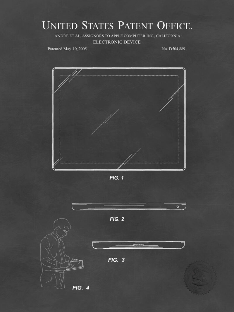 Tablet Design Concept | 2005 Apple Patent