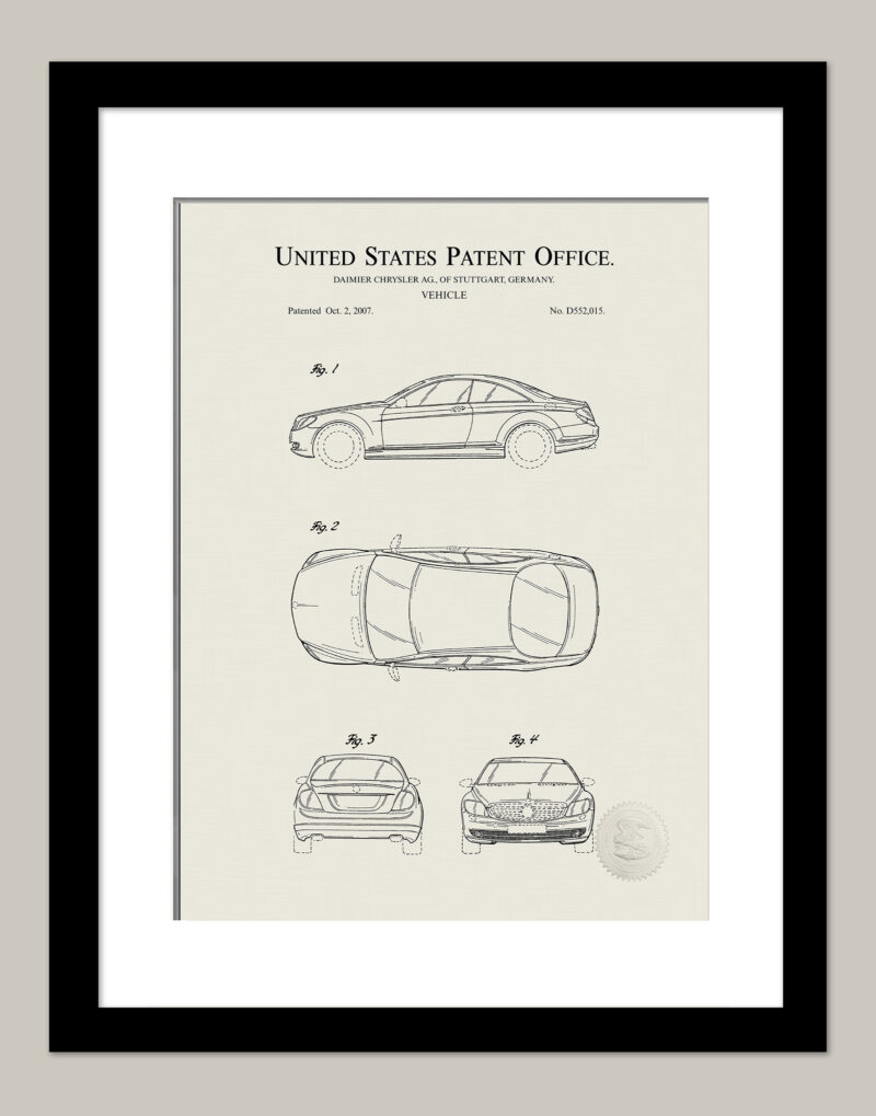 Mercedes CL 550 - 2007 Patent Print