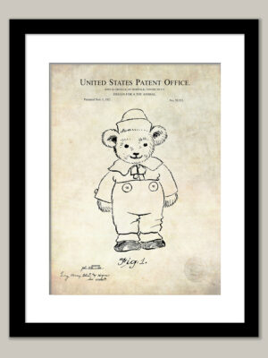 Toy Bear Print | 1921 Gruelle Patent