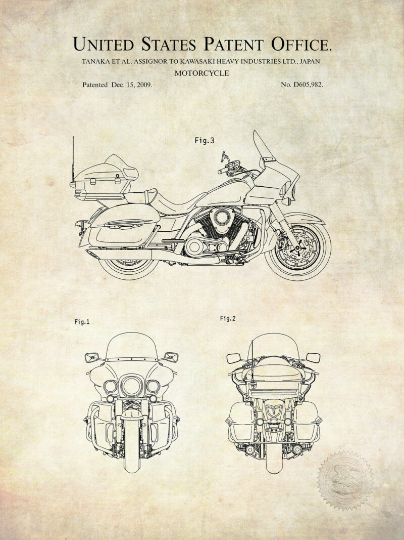 Kawasaki Motorcycle | 2011 Patent