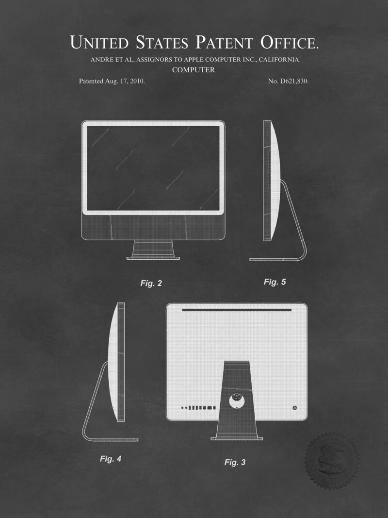 Apple Computer Patent Print Collection
