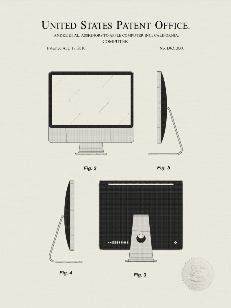 Classic Apple Product Patent Collection