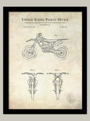Suzuki Motocross - 2011 Motorcycle Patent