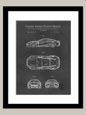 Classic Porsche Patents Set