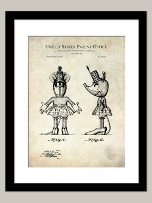 Astro Orbiter Ride Prints | 1994 Disney Patents