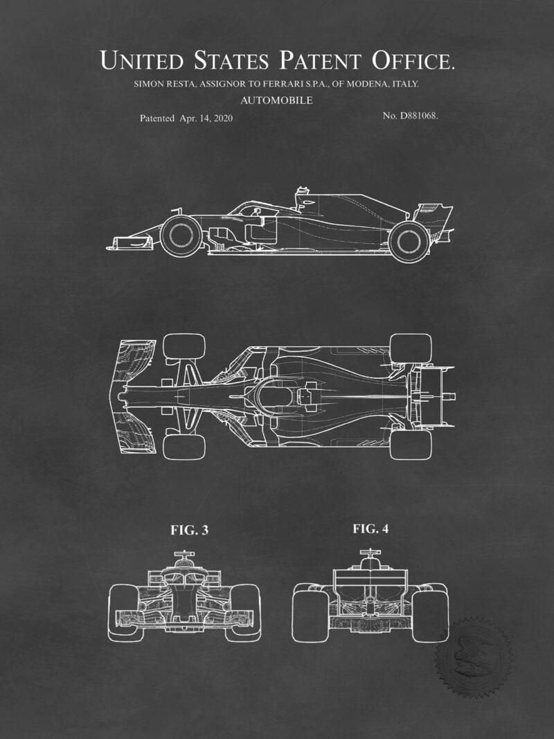 Ferrari Automobile Racing Patents