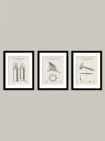 Firefighter Wall Art  | Vintage Patents