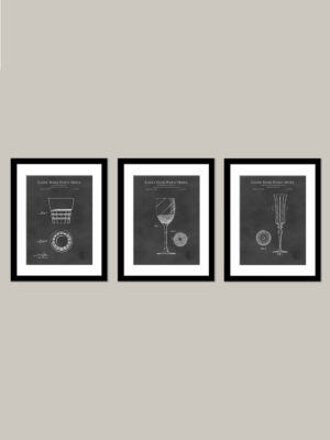 Wine, Champagne & Whisky Glass Patents