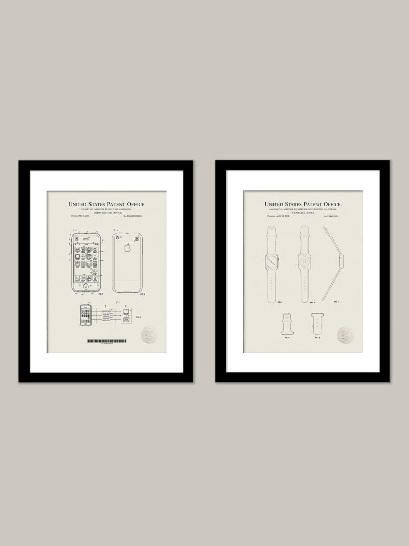 Essential Apple Patent Print Set