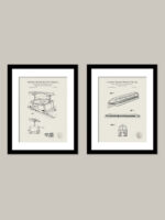 Classic Disneyland Ride Patent Prints