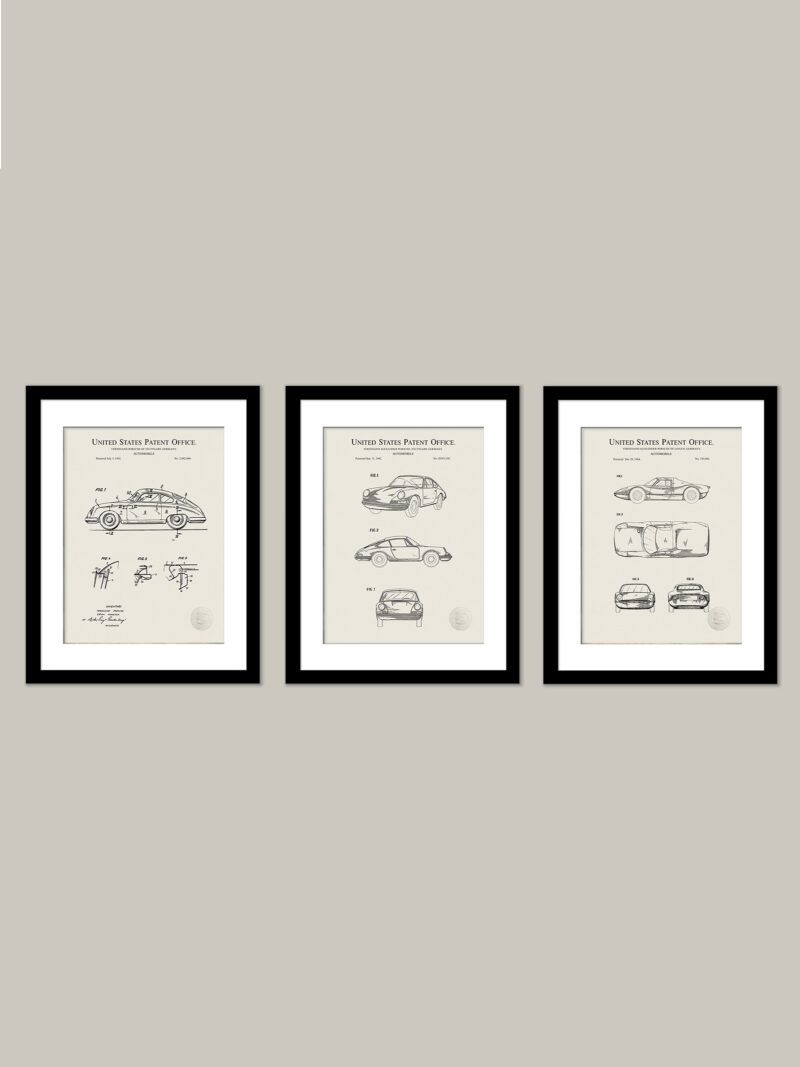 Vintage Porsche Patent Collection