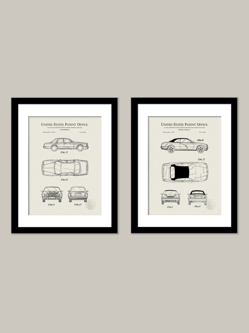 Rolls-Royce Patent Print Collection