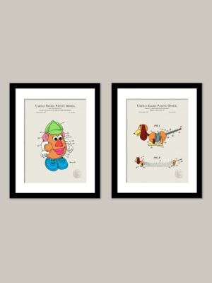Favorite Movie Characters | Toy Patent Prints