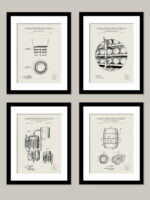 Vintage Whiskey Patent Collection