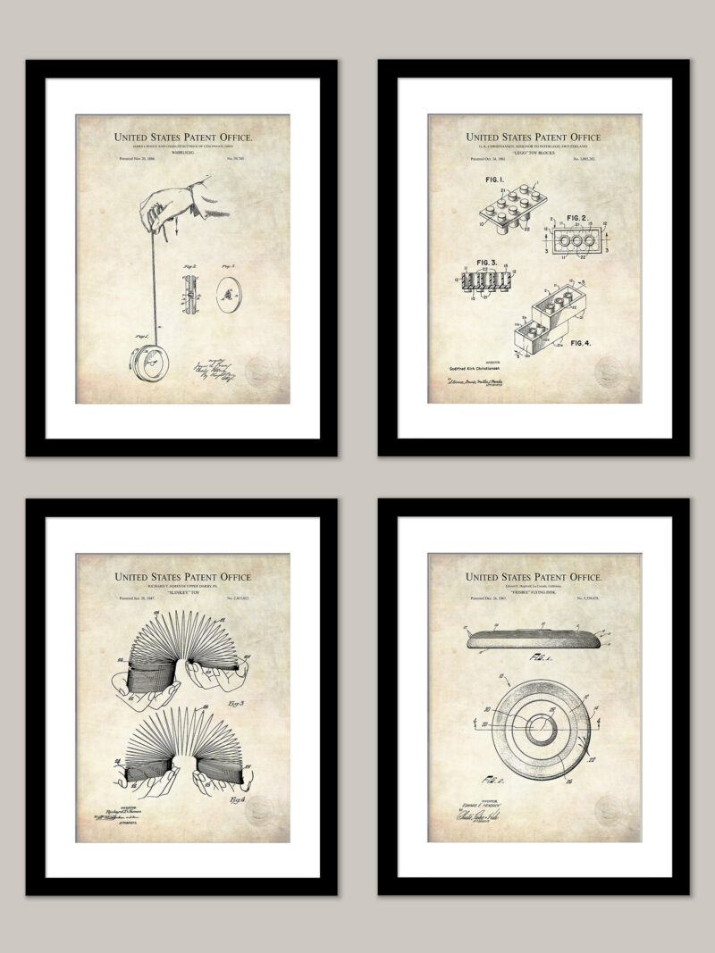 Classic Toy Inventions | Patent Print Collection