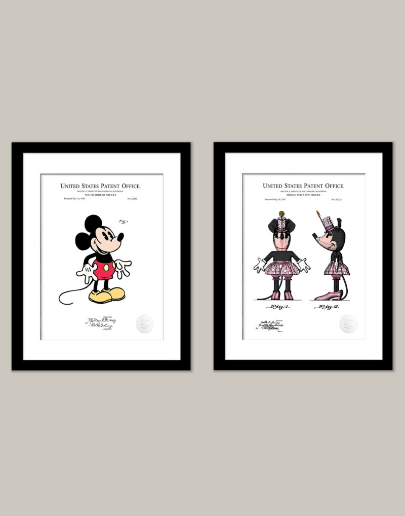Mickey & Minnie Mouse | 1930's Patents