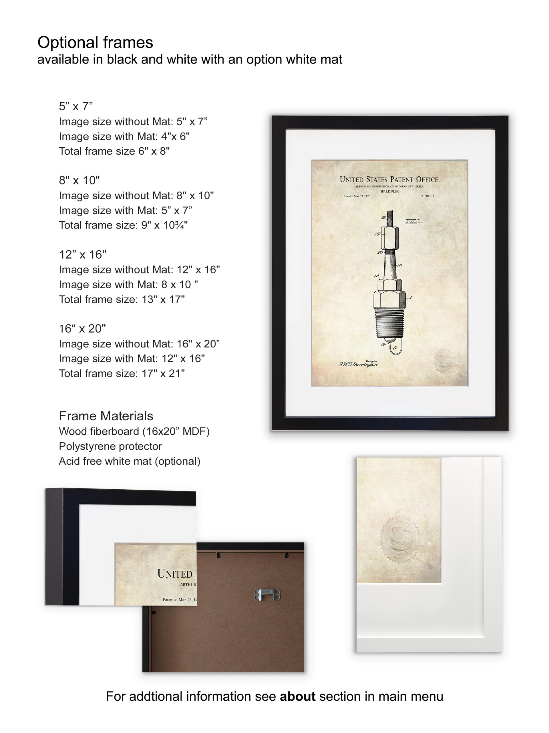 Set of 2 Ice Cream Collection Patent Prints, Digital Download, (8