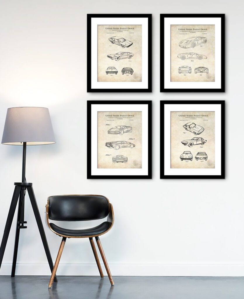 Classic Lamborghini Patents
