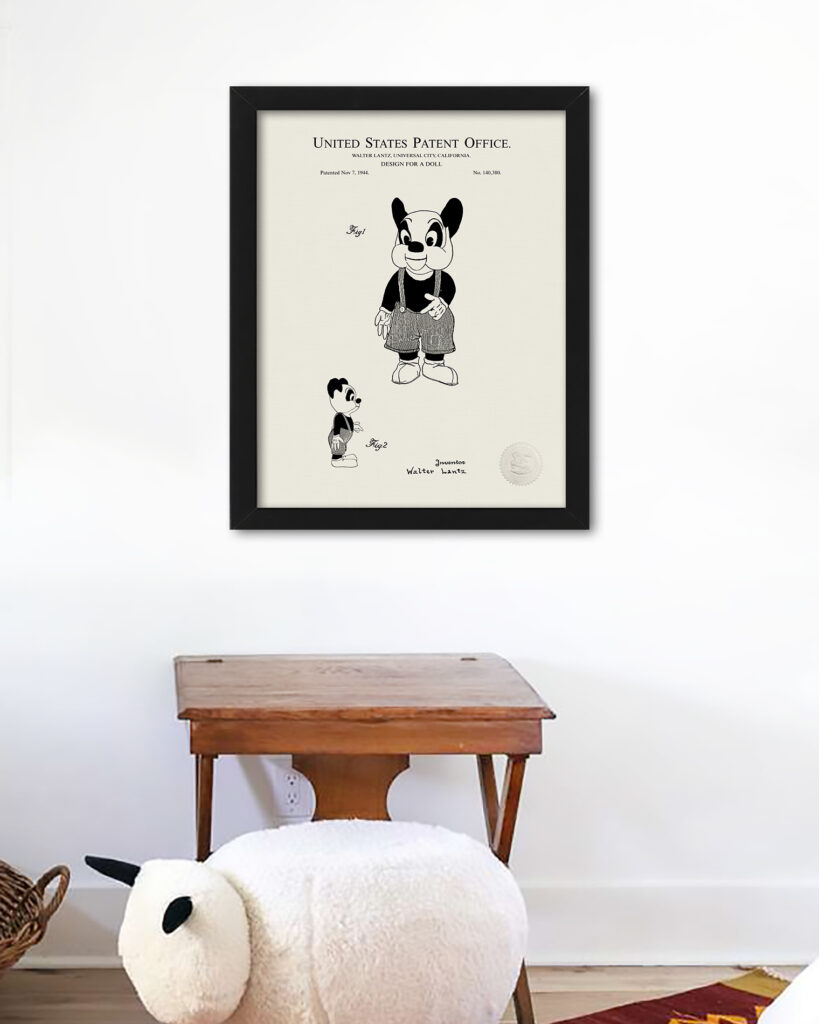 Andy Panda Print | 1944 Toy Patent