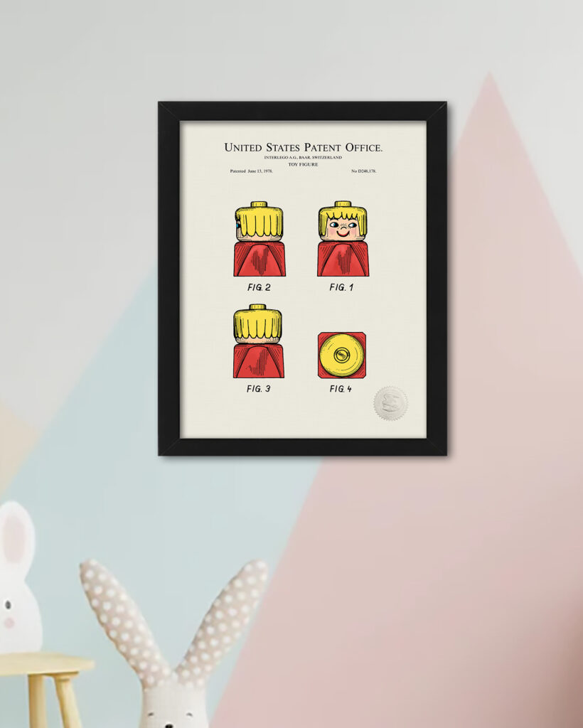 Building Block Girl | 1978 Toy Patent