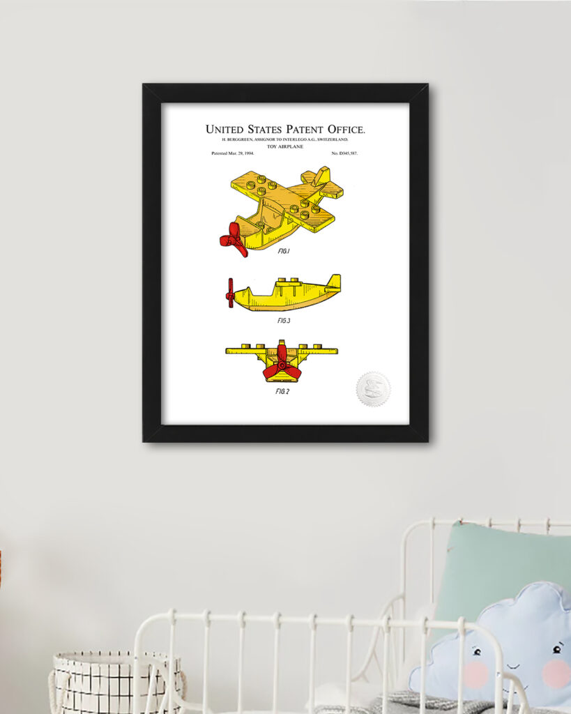 Building block Airplane | 1994 Patent