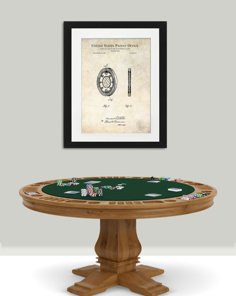 Poker Chip Design | 1948 Patent