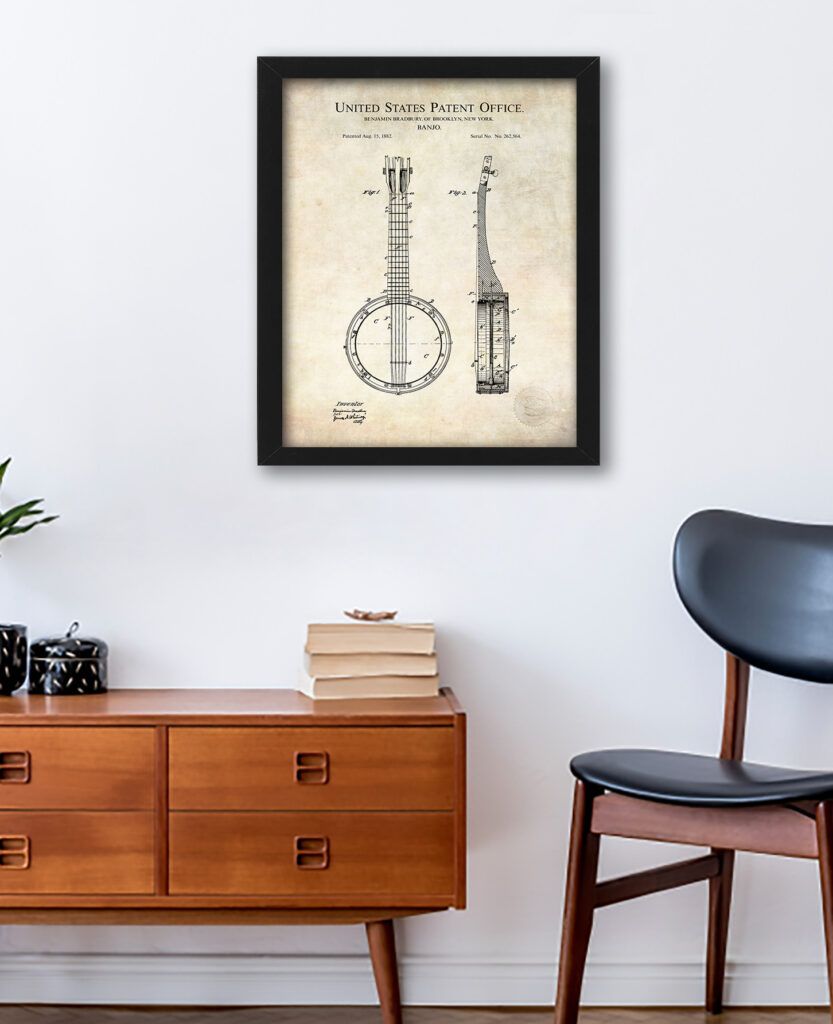 Bradbury Banjo | 1882 Patent