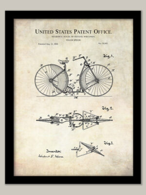 Early Bicycle Design | 1888 Velocipede