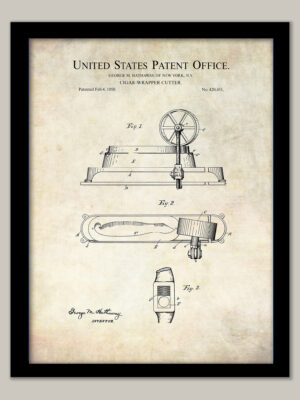 Cigar Wrapper Cutter | 1890 Patent